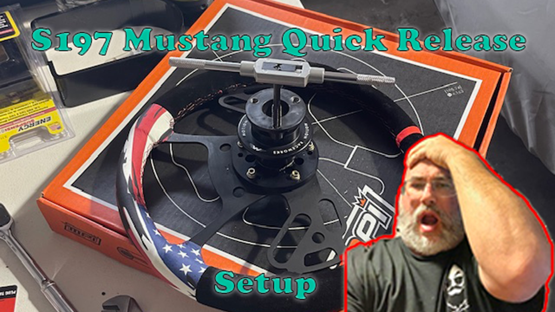 S197 Mustang steering Wheel Quick Release Setup